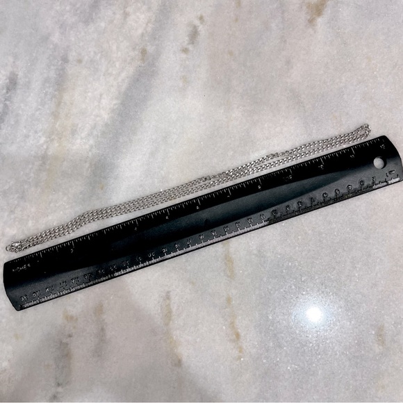 24” Silver Cuban Link Chain - Picture 8 of 9